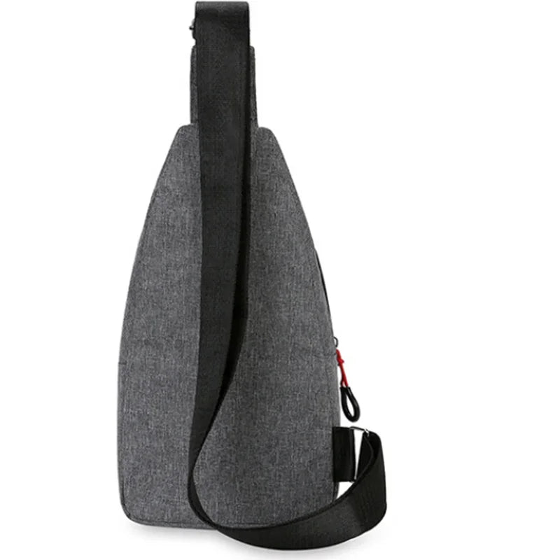 Men's Chest Bag 2024 New Casual Fashion Shoulder Bags